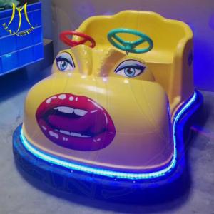 China Hansel amusement park children battery operated plastic bumper car factory