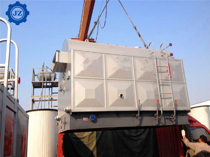 4ton Wood Pellet Wood Chips Biomass Fuel Fired Steam Boiler For Slaughterhouse