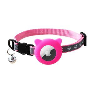China Durable Adjustable AirTag Pet Collar | Anti-Lost Tracker for Small Pets | Secure &amp; Long-Lasting factory