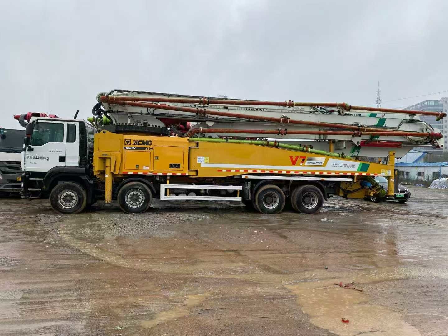 Used 2021 XCMG/Schwing 62m concrete pump truck for sale