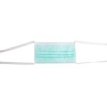 Non Woven Soft Disposable Protective Face Mask Green