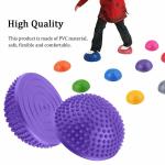 Foot Massage Spiky Half Ball Balance Exercise Pods for Deep Tissue Foot Muscle