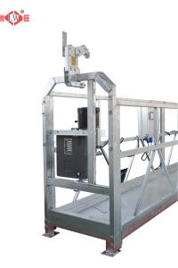 China Aluminum Alloy Roof Suspended Platform For Outdoor Window Cleaning factory