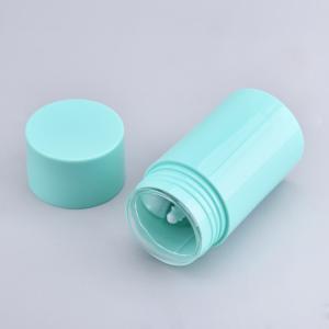 China Hot Stamping 40g Round Deodorant Tubes Portable Plastic Packaging factory