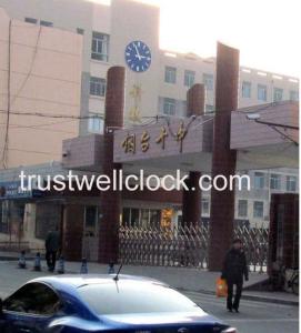China seller of clocks tower with lighting, chime sound, water proof, maintenance free factory