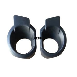 China Top-Rated Chrome Black Fog Light Cover For Ford Ranger 2011-2012 factory