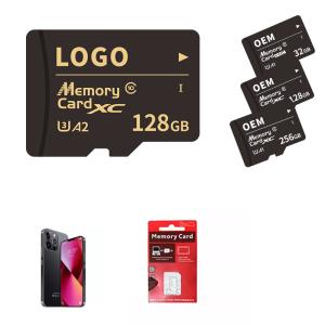 China Android Smartphones Mobile Phone Memory Card C10 U3 Tf Card 128 Gb Memori Card factory