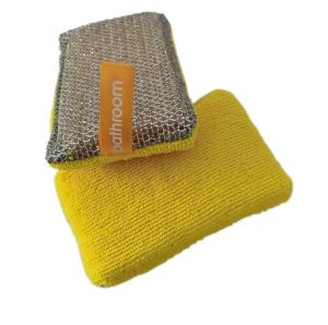 China 17x23 Cm Microfiber Cleaning Pad Sponge factory