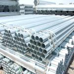 Hot Dip Hollow Zink 1mm Thick Carbon Galvanized Round Steel Pipe/Tube
