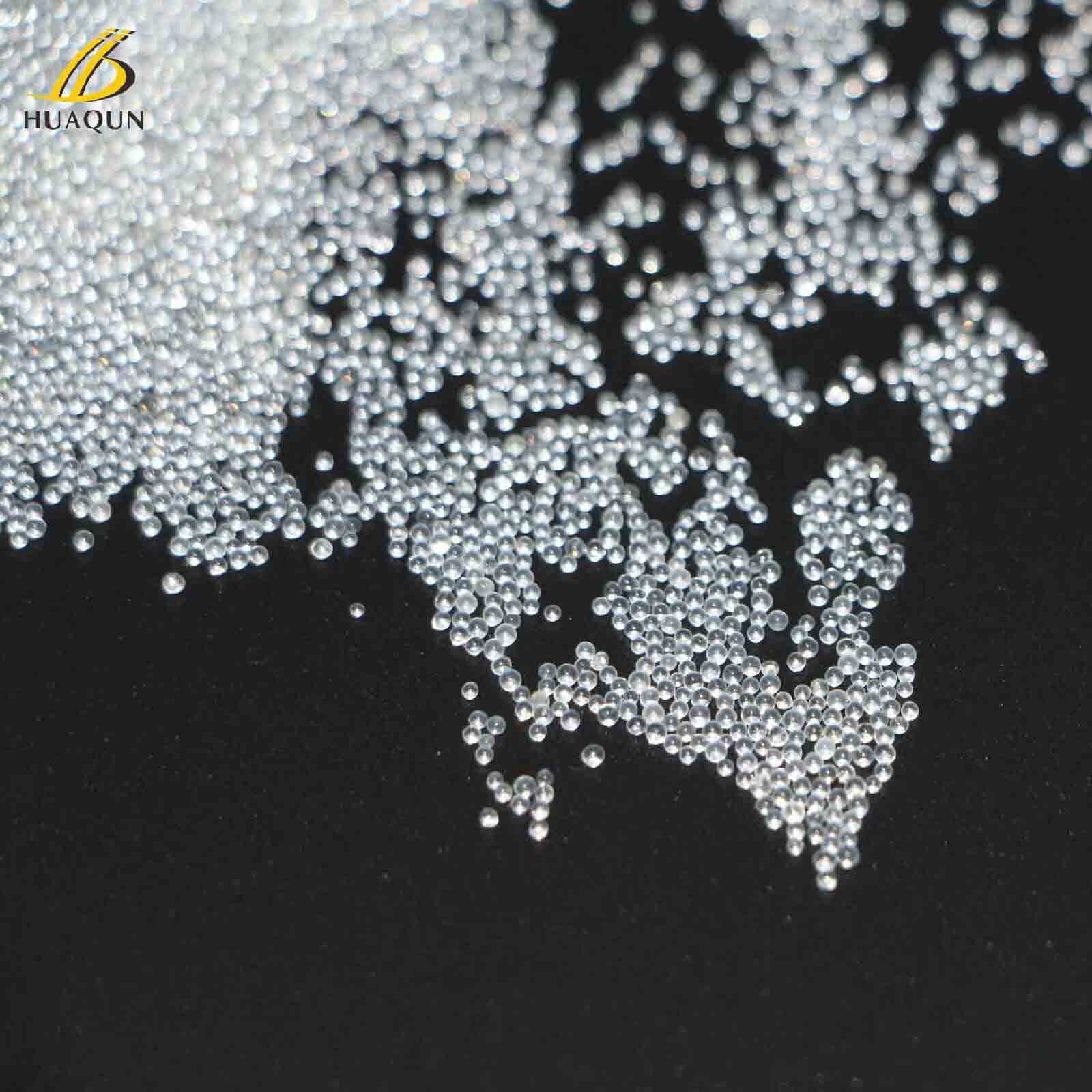 Road Marking Reflective Glass Beads Improve Visibility Enhance Safety 0.5-2.5 Mm Sizes Durable Material Two Types