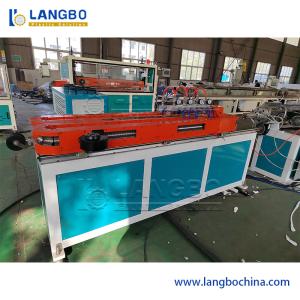 China Plastic Single Wall PE / PP / PVC Corrugated Pipe / Tube / Hose Extrusion Making Machine factory