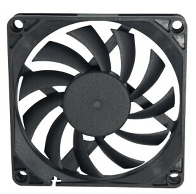 Original aidecoolr 80*80*10mm 3000/rpm black fan Single ball bearing fan axial brushless 12v dc cooling fan