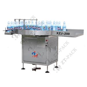 China 40 To 60 Bpm Plastic Bottle Collection Machine Rotating High Speed Bottle Unscrambler factory