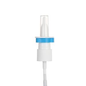 China Smooth Clouse Options 18mm 20mm PP Nasal Sprayer Fine Mist Spray for Medical Purposes factory