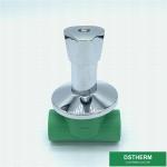 1" Chrome Plated Brass Insert Valve Cartridges Round Zinc Alloy Handle
