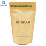 Stand Up PLA Biodegradable Packaging Bag Food Grade