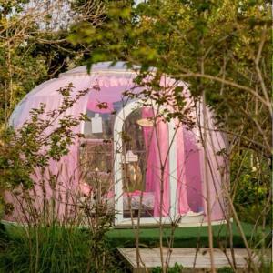 China Contemporary Garden Igloo Tent 5mm Greenhouse Dome Tent For Sports Venues factory