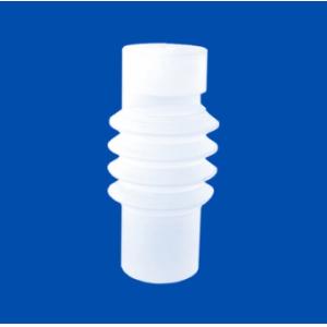 China Machining Quartz Glass Customized Quartz Glass Part with Internal and External Thread on sale
