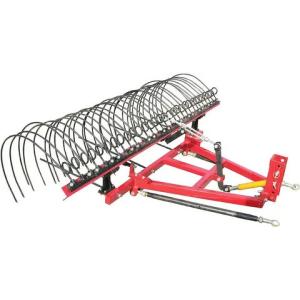 Hay Rake for Small Tractor – Grass Raker & Pasture Forage Collector