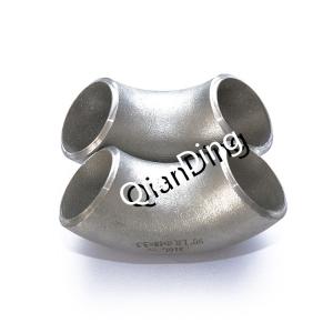 China 316l Schedule 40 Stainless Steel Pipe Fittings 45 Or 90 Degree Elbow factory