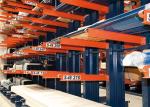 ISO9001 Cantilever Storage Racks Powder Coated Finish Customized Size