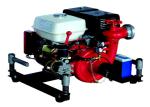 600l / Min Flow Rate Diesel Fire Pump , 0.55mpa Rated Pressure Fire Fighting