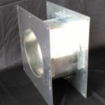 Roof Flashing Double Wall Stainless Steel Stove Pipe , Double Lined Flue Pipe