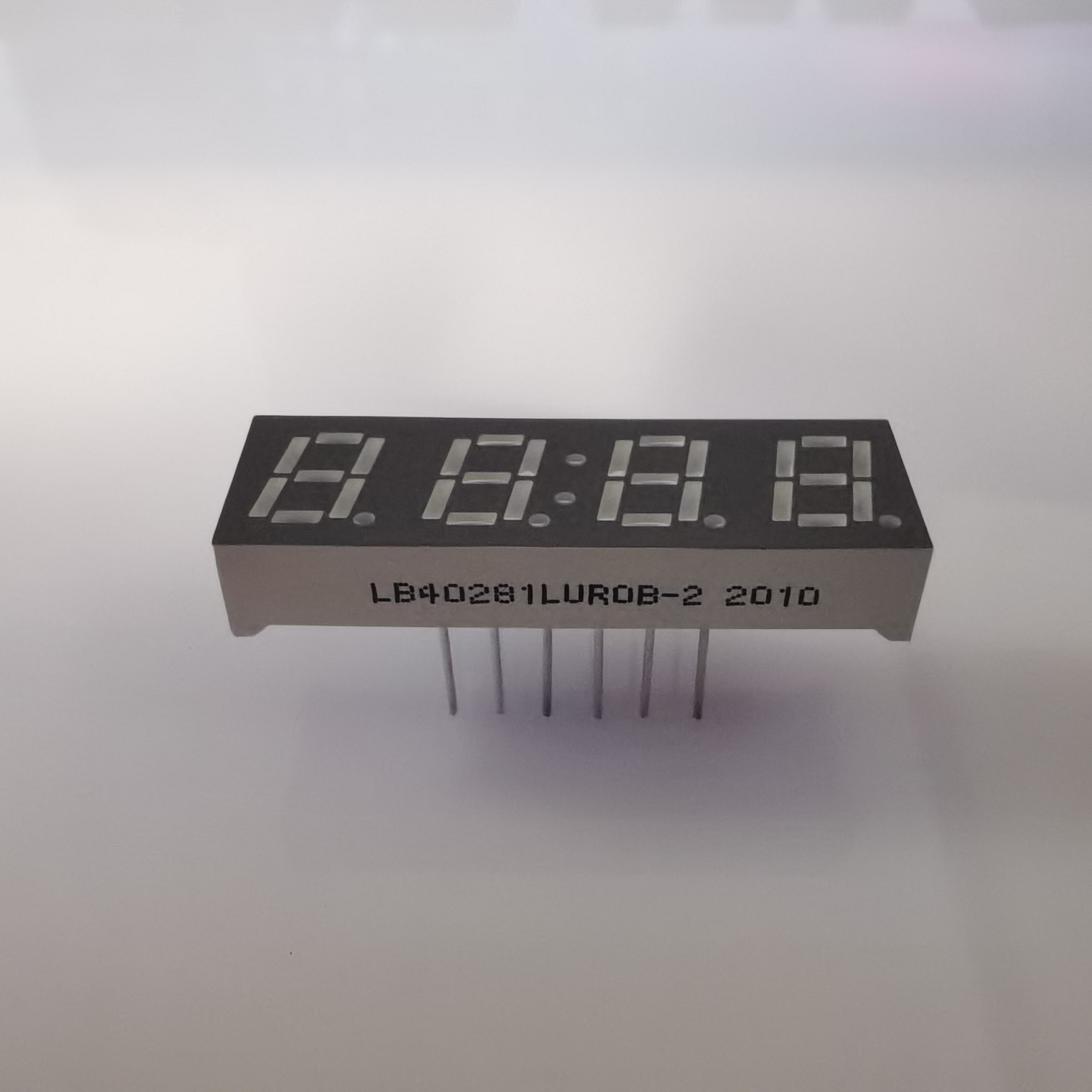 Common Anode 4 Digit 80mW 0.28" Led Clock Display