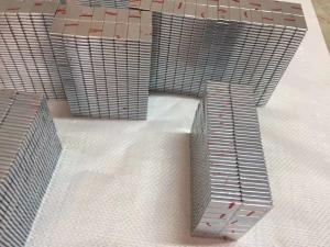 China 12000 Gauss Super Strong Neodymium Magnet Bar Shaped Anti - Corrosion factory