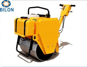 China Electric Mode Vibratory Road Roller 300Kg Asphalt Hand Roller With 3.6L Diesel Capacity factory