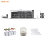 Disposable Clear Plastic Party Plate Thermoforming Packaging Machine