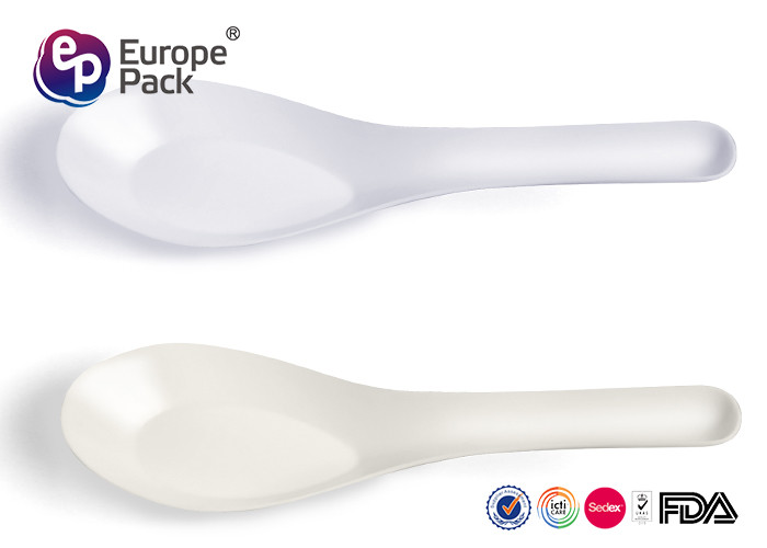 Transparent Plastic Ice Cream Spoons With FDA / LFGB Certification