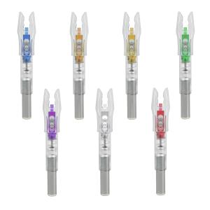 China Durable Lighted Nocks For Inner Diameter .165&quot;, .204&quot;,.245&quot;(4.2mm,5.18mm,6.2mm ) .300&quot; Crossbow Bolts factory