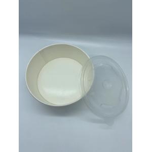 750ml PE Coating Single Wall Convenient Disposable Paper Salad Bowl