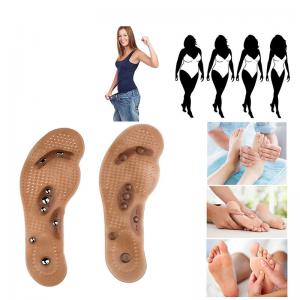 China Pain Relief Magnetic Acupressure Insoles , Magnetic Shoe Pads Eliminate Foot Odors on sale