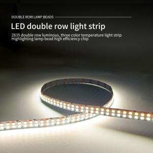 China Flexible 2835 Double Row Lamp Bead Stair Lighting Decoration Lighting factory