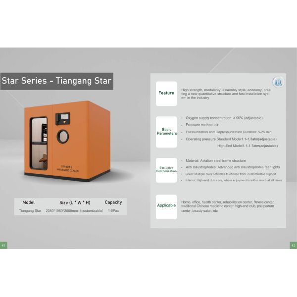 Monoplace Private Hyperbaric Chamber Customized Hyperbaric Chambers For Home Use
