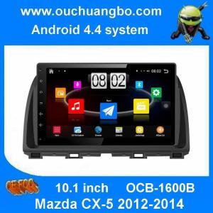 China Ouchuangbo android 4.4 auto radio stereo gps navi for Mazda CX-5 2012-2014 support 3g wifi 1024*600 free shipping factory