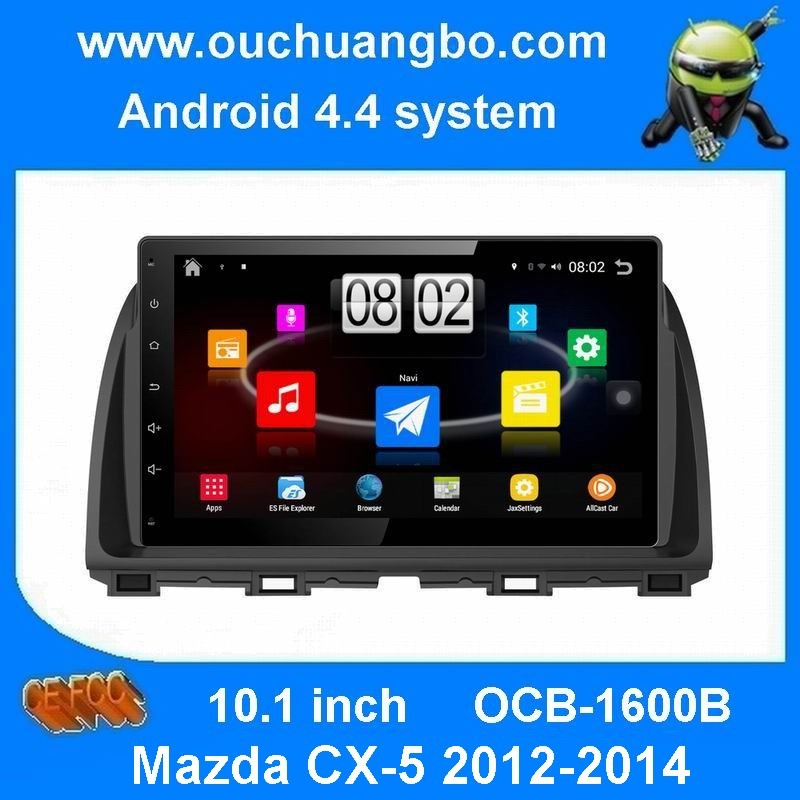 Ouchuangbo android 4.4 auto radio stereo gps navi for Mazda CX-5 2012-2014 support 3g wifi 1024*600 free shipping