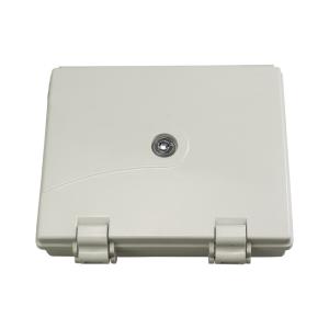 China IP55 SC Fiber Optic Distribution Box For Wall Mounting Compatible With Cables White/Grey/Black factory