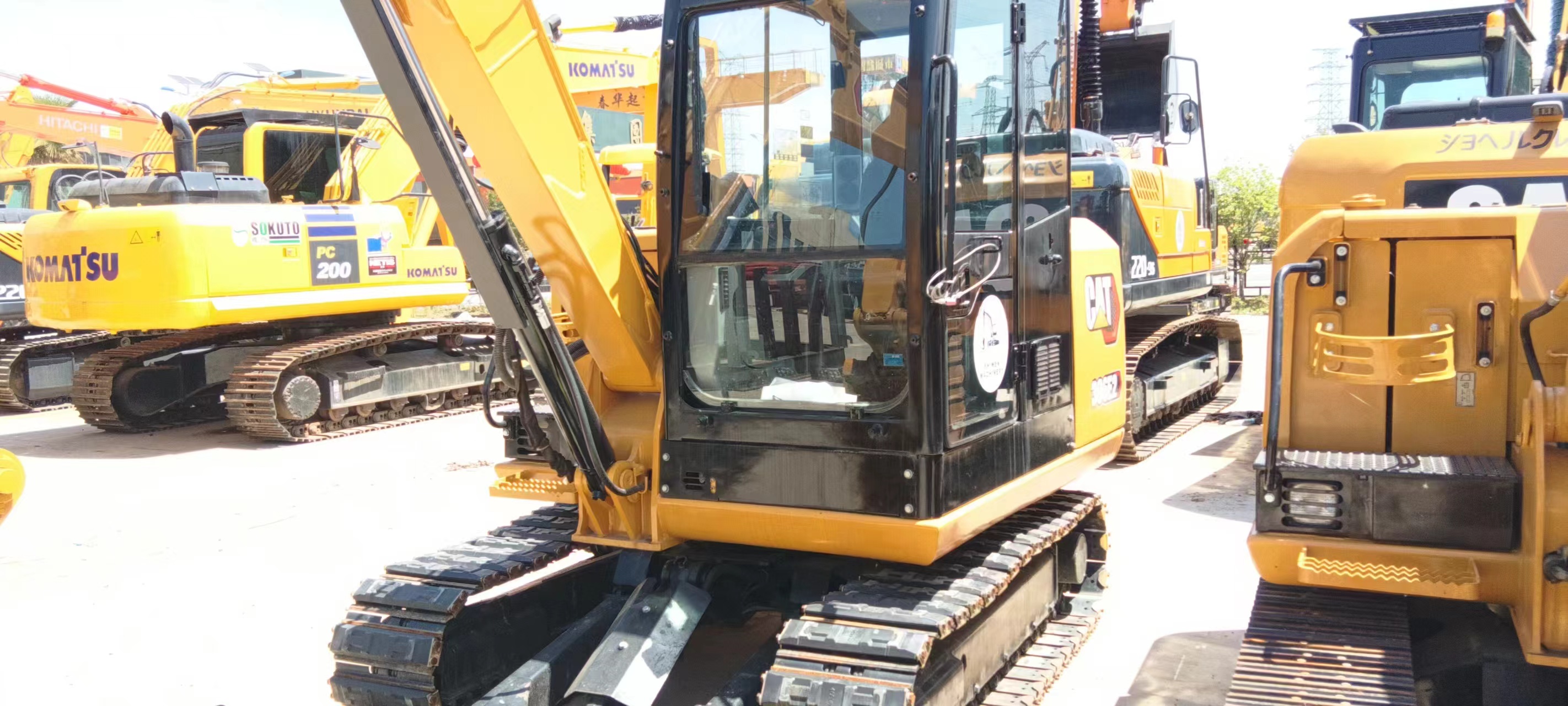 Original Used CAT 306 Excavator with and Original Hydraulic Cylinder in Good Condition