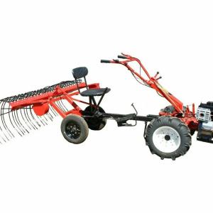 Hay Rake for Small Tractor – Grass Raker & Pasture Forage Collector