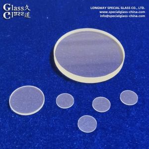 Custom Size Optical Circular Glass Lens for Industrial Sensors and Optical