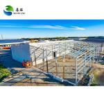 Sliding Door Prefab Warehouse Building Secure Storage Options