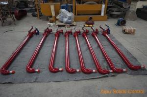 China 6.4Mpa Vertical Wear Resisting Fluid Drilling Mud Gun factory