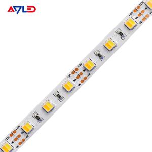 China Adjustable 12 Volt LED Strip Lights Dual Color 2 In 1 White Outdoor Waterproof 5050 SMD factory