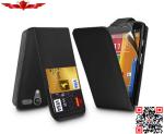 New Arrival High Quality PU Flip Pouch Leather Cover Cases For MOTO G