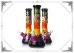 Rick And Morty Bong 7MM Thick Glass Beaker Bongs Smoking Hookah Glass Water