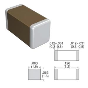 China GRM31CC80J476ME18L 6.3V 47uF Multilayer Ceramic Capacitor factory