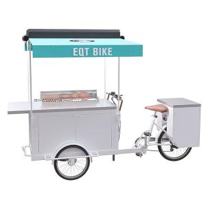 China Europe Style BBQ Food Scooter Rust Prevention For Street Food Vending factory